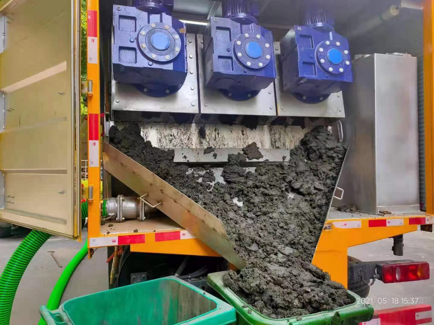 安国化粪池清掏城市维护站-泥浆净化干湿分离处理